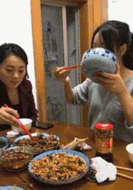 新交的女朋友,第一次来家吃饭