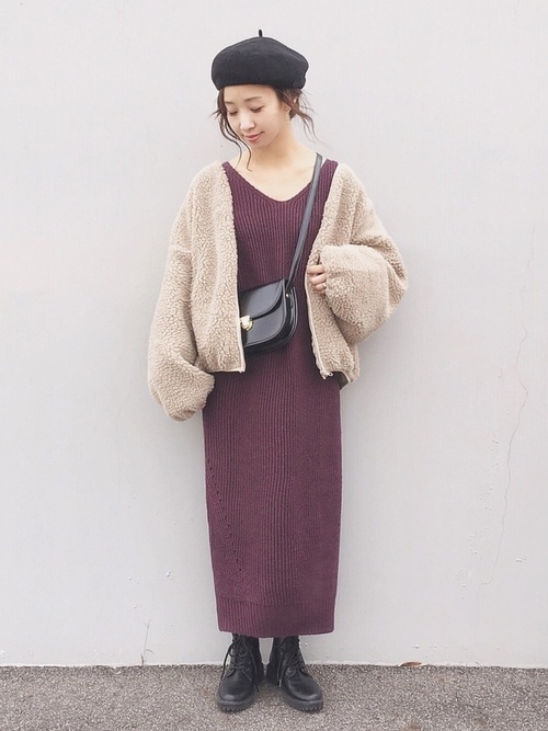 日本女生穿搭趋势!当下流行的刷毛外套,时尚百