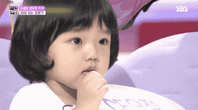 金香奇4岁参加节目片段曝光!可爱到连愤怒都让刘大神直呼超萌!