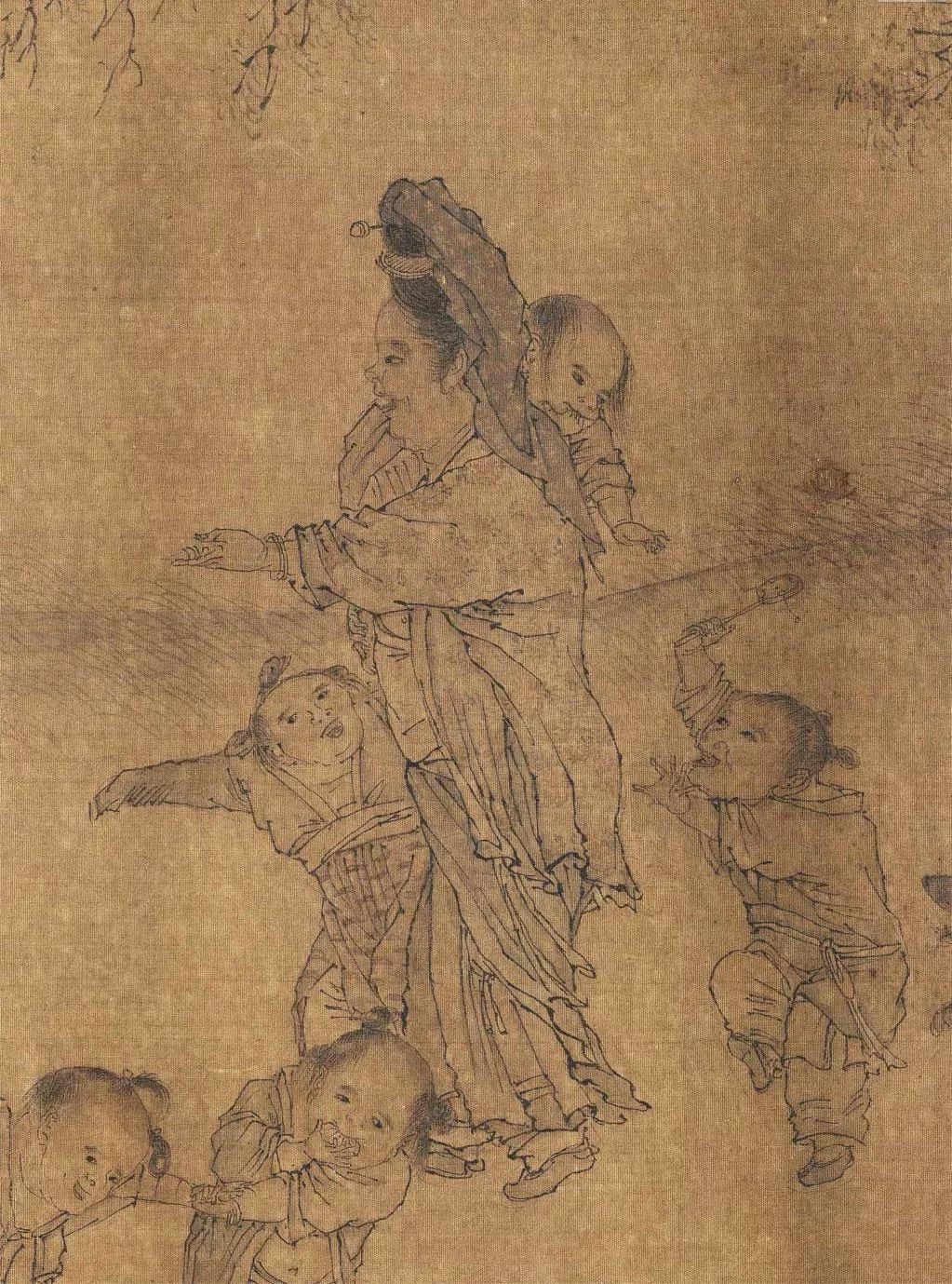 名家笔下的《货郎图》,看古人如何购物?