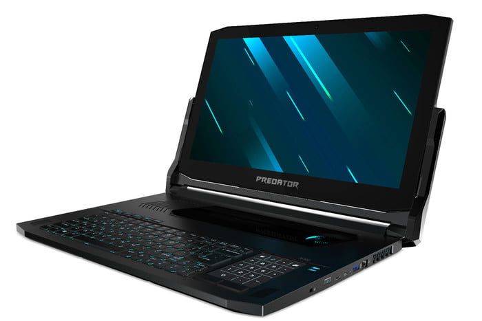 可翻转屏幕的17英寸2合1怪兽游戏笔电：宏碁Triton 900