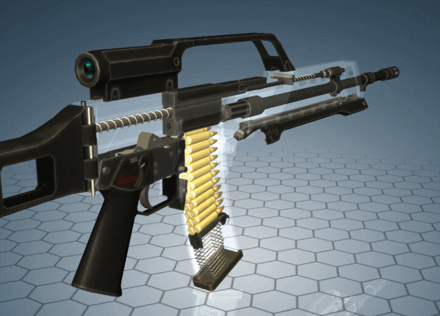 都是套路!德国最好步枪G36,高温射击会变形?扯淡!