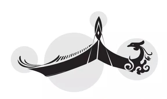 这个logo取畲乡传统建筑的轮廓,结合畲族图腾——凤凰变形而成.