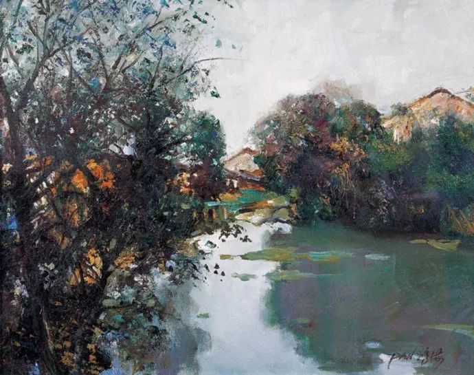 【油画】潘鸿海风景油画作品欣赏