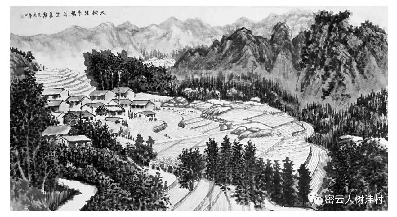 阳光使者 | 绿树村边合,青山郭外斜的小山村