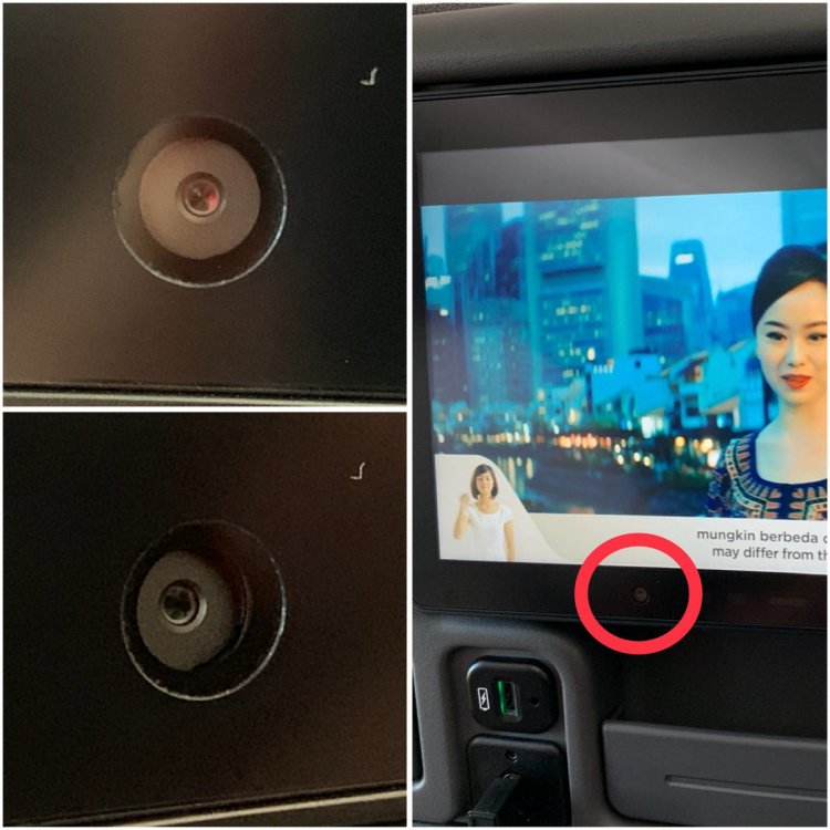美国航天公司在靠椅配备带有摄像头的屏幕，引起人们对隐私的担忧