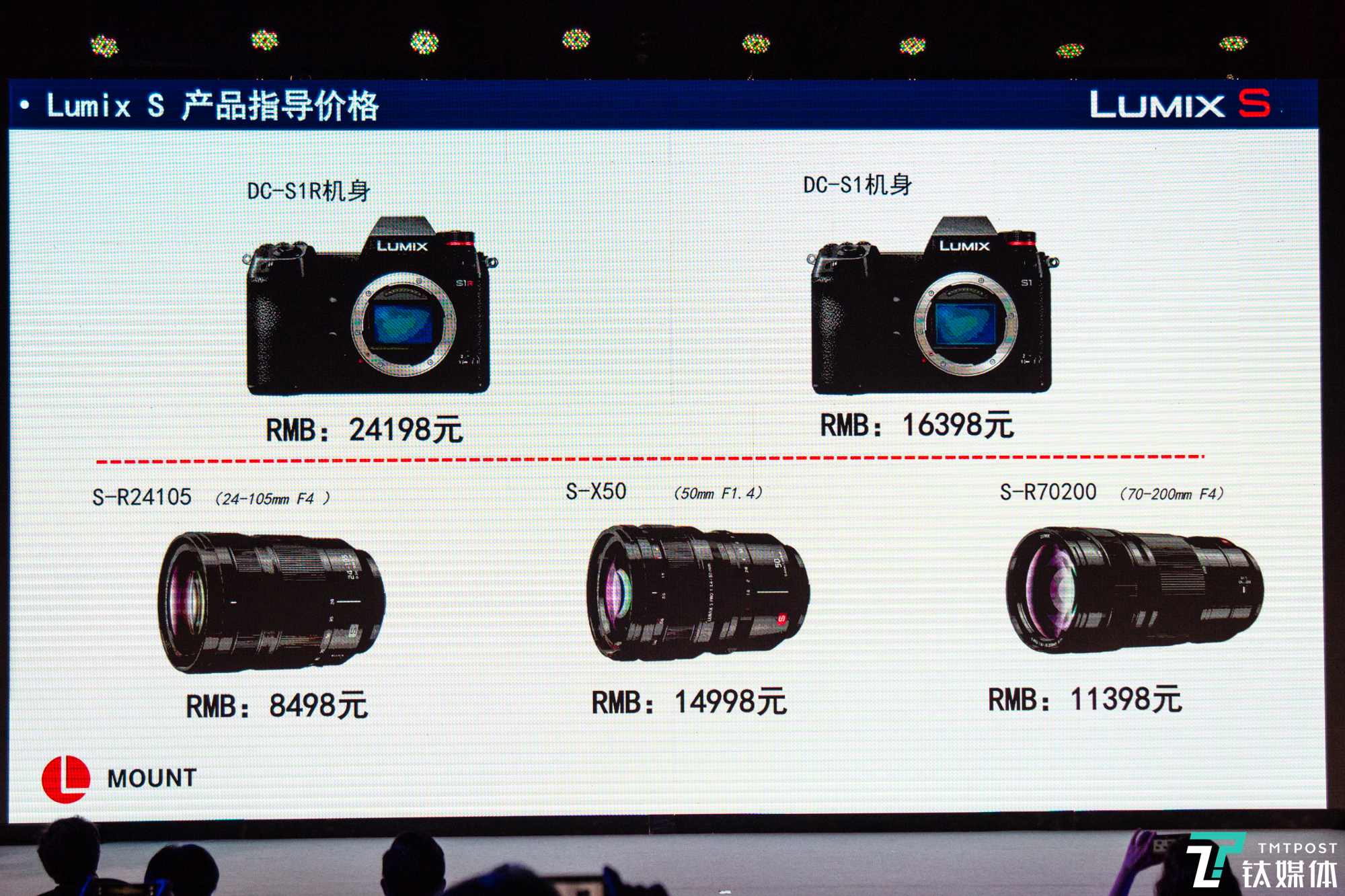 内附真机实拍，松下国内正式发布S1/S1R及三支新镜头 | 钛快讯