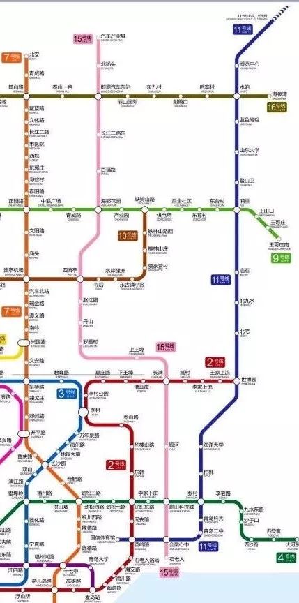 多条地铁线穿过!青岛未来将迎"地铁上的城区"_大风号