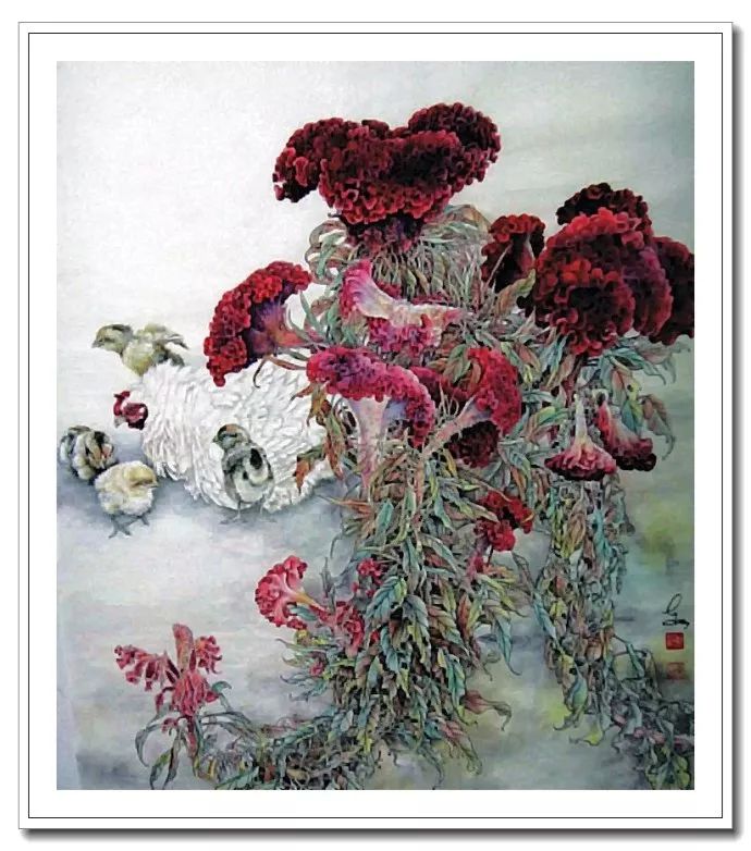 以工写神--陈东山工笔花鸟画