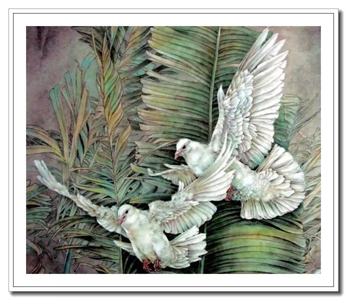 以工写神--陈东山工笔花鸟画