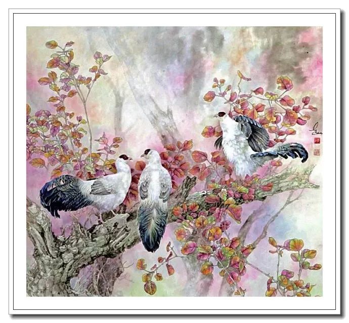 以工写神--陈东山工笔花鸟画