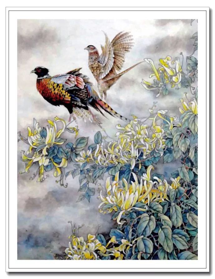 以工写神--陈东山工笔花鸟画