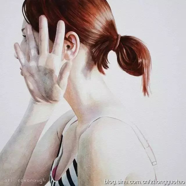 把水彩人物画得这么超写实,绝对牛!!!!!