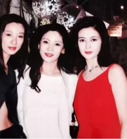 向太陈岚年轻时倾国倾城,美貌不输郭碧婷,在巩俐旁毫不输!