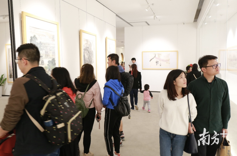 "忆往昔—当代中国画名家作品展"在民盈美术馆开幕