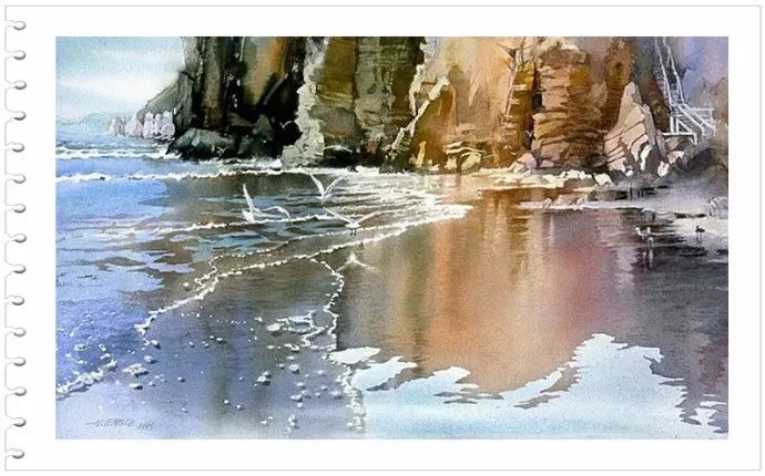 如梦如景--美国画家NitaEngle水彩画
