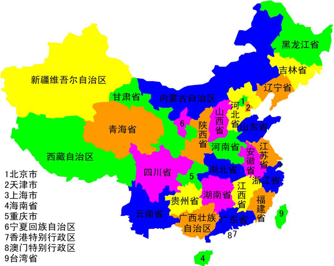 中国第一大人口省_中国神奇的姓氏分布图