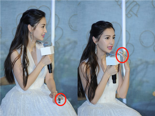 Baby穿白纱裙现身美如仙女，生图与精修图颜值无差距