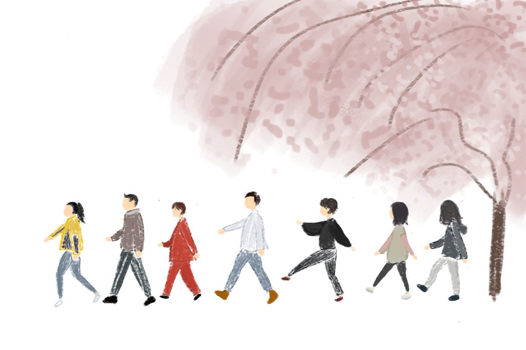 在成都的春天里站了一会儿，好像去了趟京都
