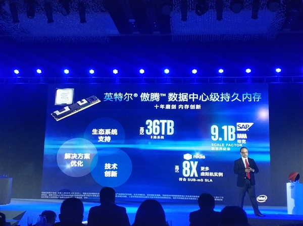 Intel傲腾DC持久内存：混搭DDR4、八路系统36TB