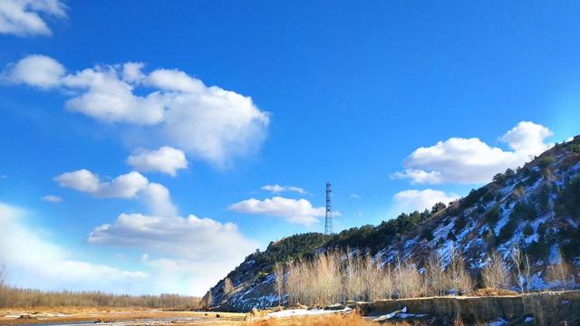 巍巍八虎山,清明节好风光,通辽市青龙山自驾车露营地掠影