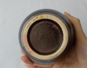 炎黄国际精品推荐:明末清初乌金釉茶叶罐!