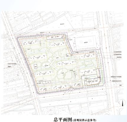 施井花园总平面图