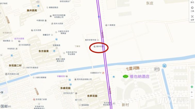 施井花园位置图
