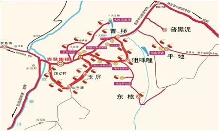 采摘参考价为2-40元/公斤 交通方面 从昆明进入赤鹫镇主要有两条线路