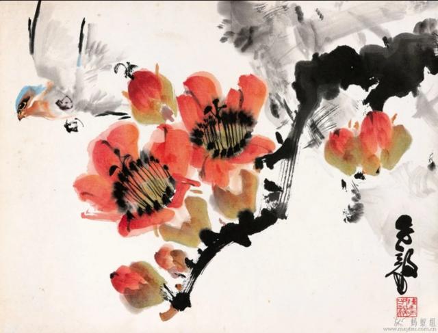 岭南陈子毅花鸟画作品选