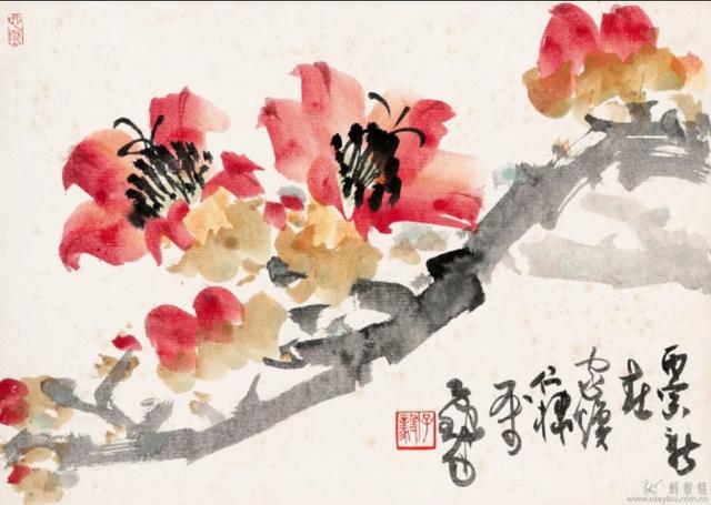岭南陈子毅花鸟画作品选
