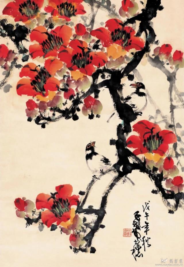 岭南陈子毅花鸟画作品选