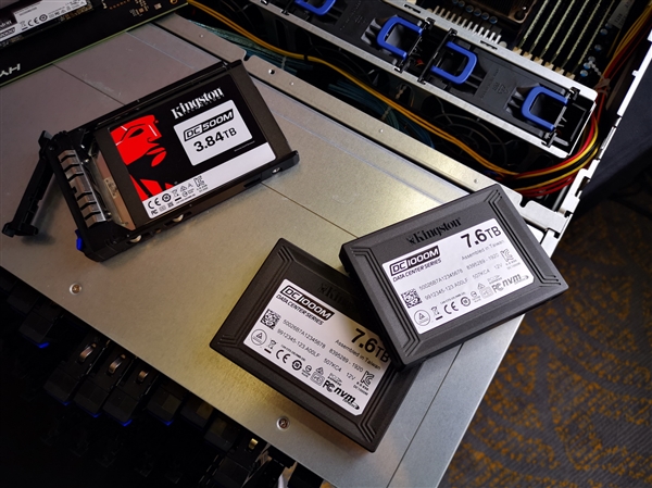 金士顿秀7.6TB SSD：Intel eTLC企业级闪存
