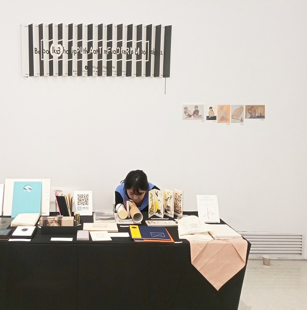 来自韩国的展位