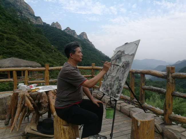 大型纪实类旅游节目《天天旅游圈》走进河北灵寿