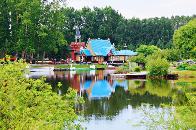 哈尔滨伏尔加庄园夏日风情,异国情调中的清凉假期