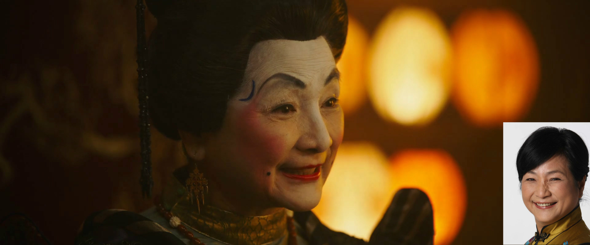 浓妆卷发加飞檐走壁,“花木兰”这次要走武侠片风格?