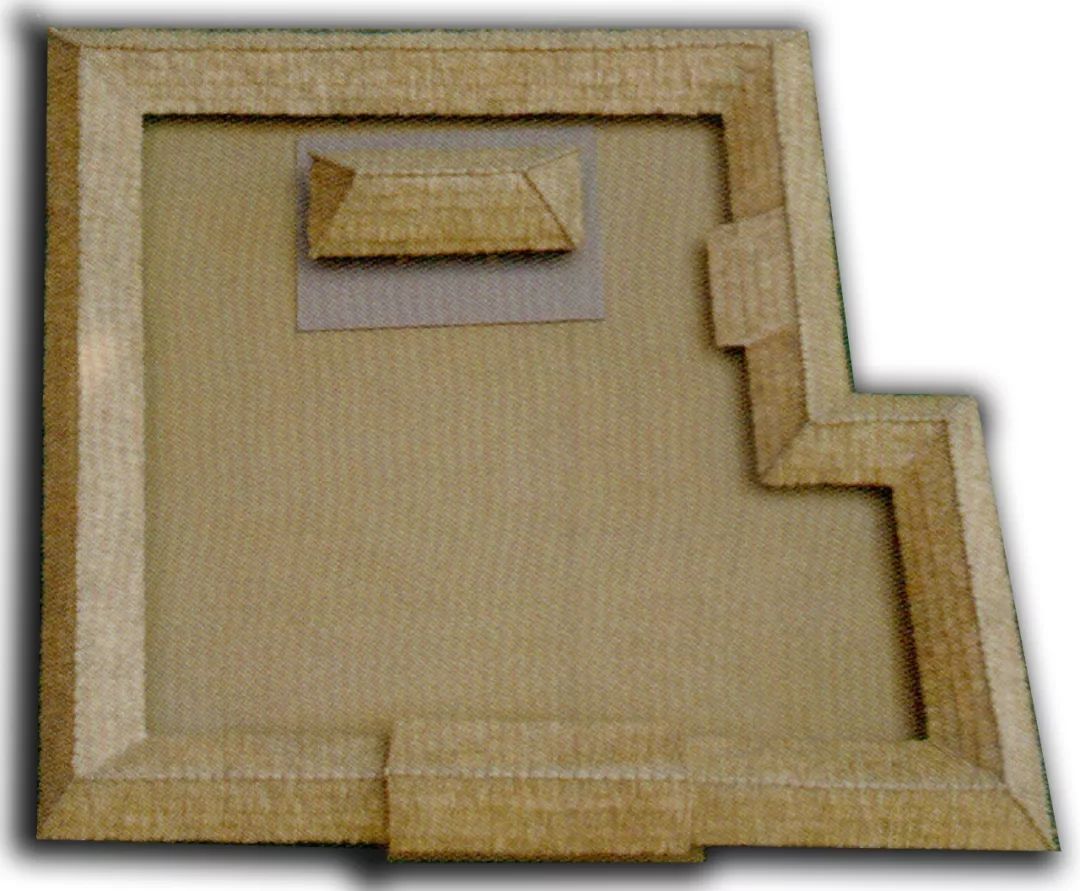 二里头遗址夏朝宫殿复原模型(先农坛古建博物馆藏)