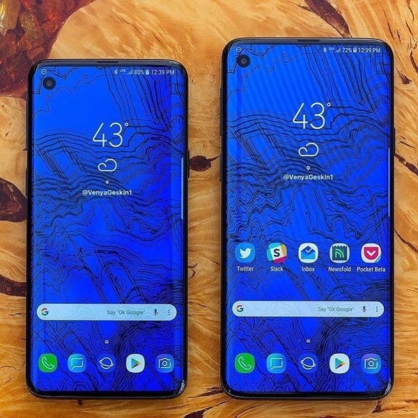 配件厂贴膜意外曝光 三星S10长相确认