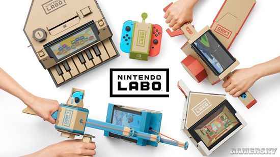 任天堂Labo中文版2019年1月17日发售 钓鱼弹琴欢乐多