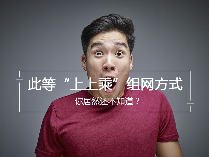 此等“上上乘”组网方式 你居然还不知道？