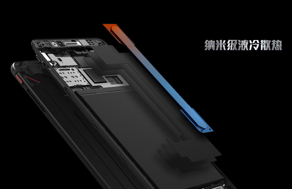 红魔MARS游戏手机发布 液冷+风冷+炫彩灯+边框触控