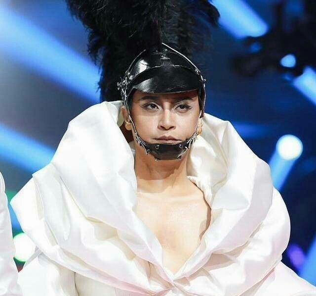 陈志朋雷人造型又出新花样，网友：男版Lady Gaga！