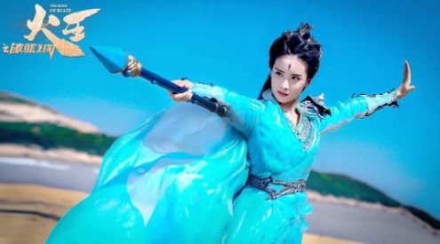 景甜新剧扮相是在cos60岁的刘晓庆吗？直接老成婆婆脸了惹···