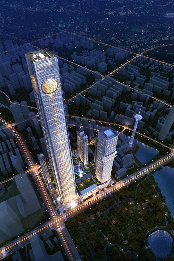 东北第一高楼--沈阳宝能环球金融中心，投资约120亿元