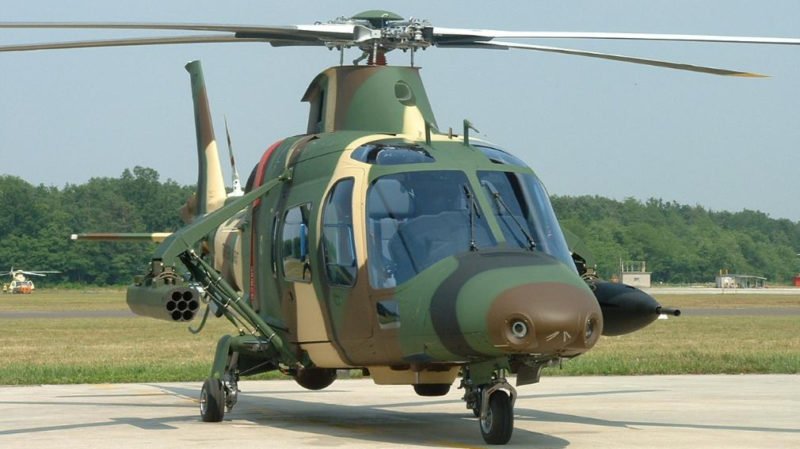 尼日利亚空军强接收2架阿古斯塔韦斯特兰攻击直升机