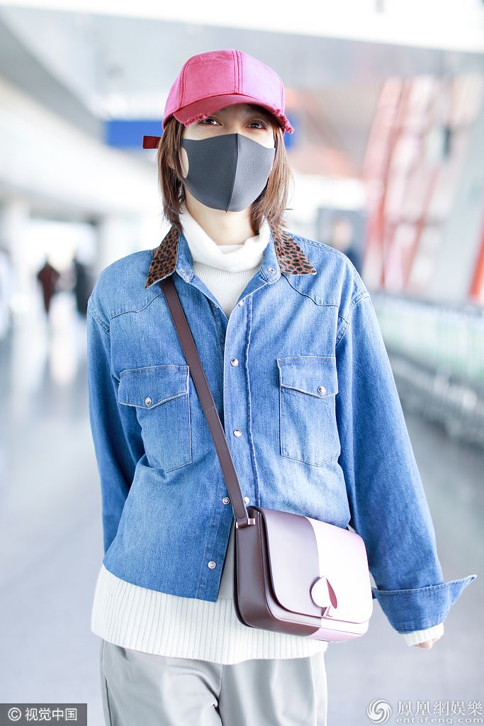 衣品在线!吴昕私服遭吐槽退出咸鱼 穿牛仔青春范变机场达人