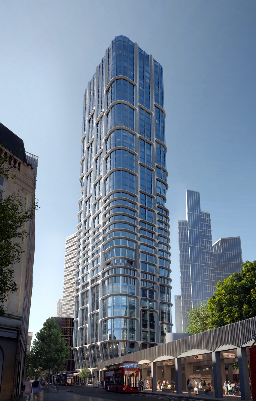 Vauxhall towers by Zaha
