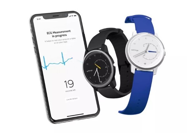与Apple Watch 4一样 Withings发布同款心率监测手表