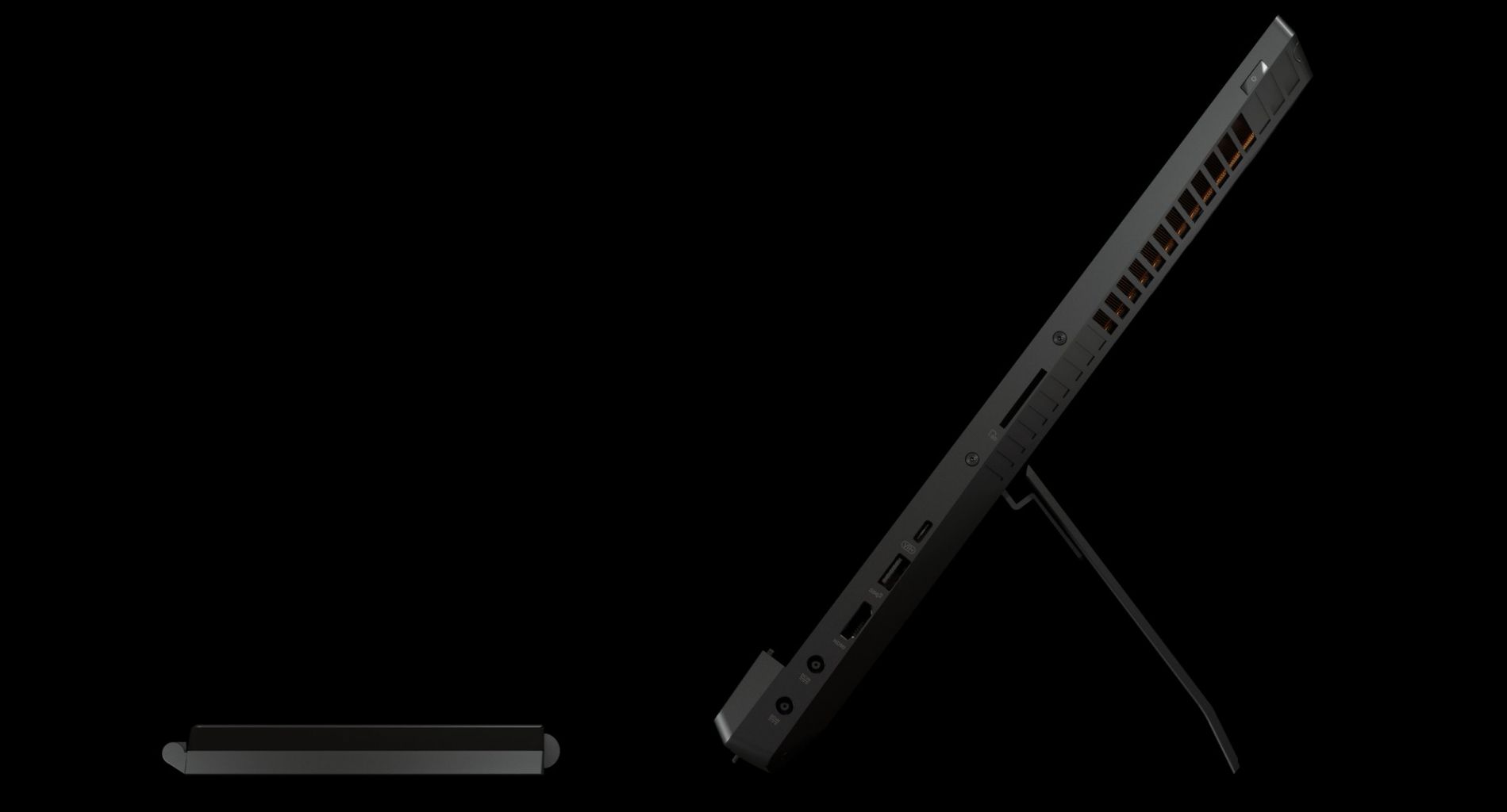 可玩3A游戏的航母级Surface 华硕推ROG Mothership笔电